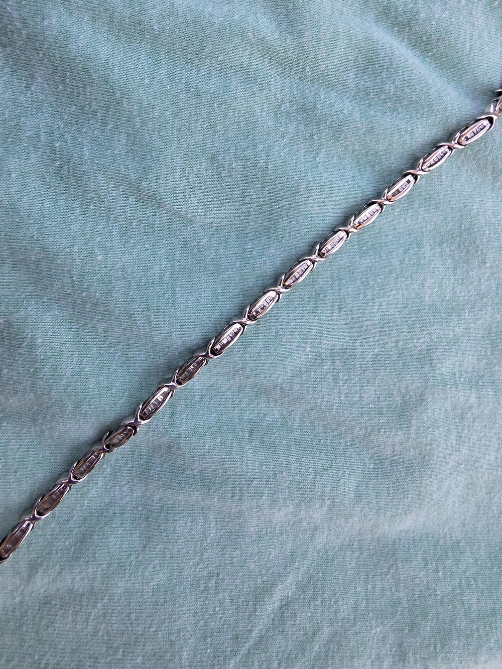 14k WG 1ct Diamond Tennis Bracelet Kay Jewelers